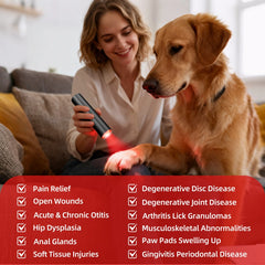 Red Light Therapy Device 660nm for Joint Pain Relief Improving Blood Circulation