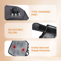 Knee and Joint Pain Physiotherapy Massarger with Vibration Heat Air Compression