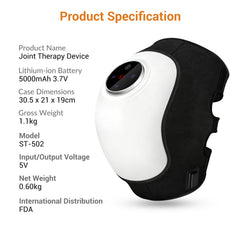Knee and Joint Pain Physiotherapy Massarger with Vibration Heat Air Compression
