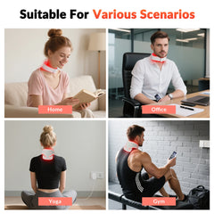 ZJZK Red Light Therapy Devices for the Neck LED Therapy Ease Muscle Tension