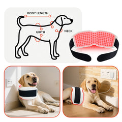 ZJZK Red Light Therapy Belt for Body Pain Relief, Silicone Red Light Panel with 660nm 850nm 940nm for Joint, Muscle, Waist, and Back, Deep Therapy Pad for Home Use, Perfect Gift for Parents, Family, Friends, and Partners