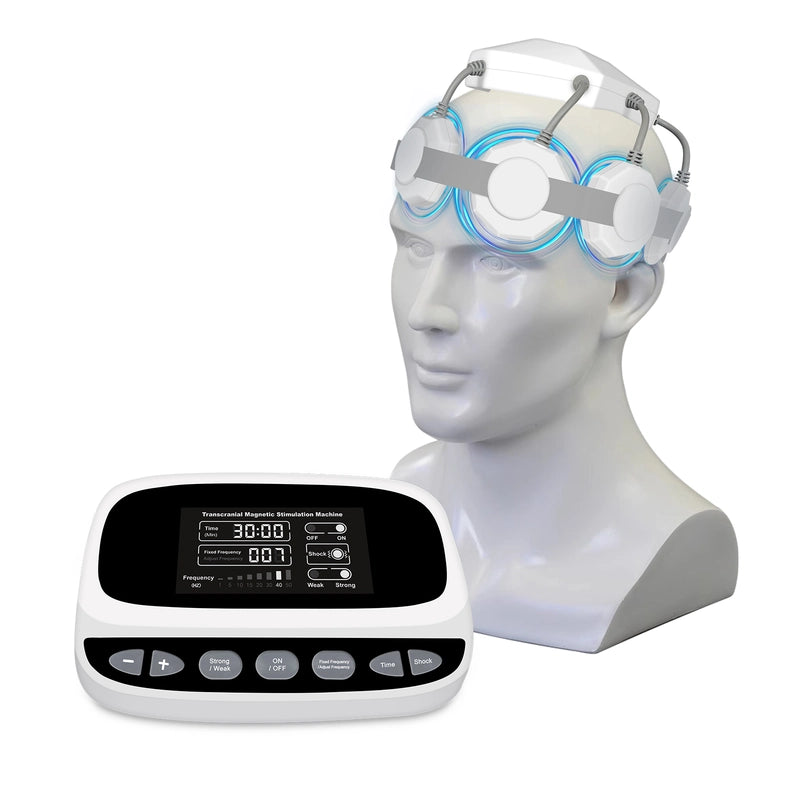 ZJZK rTMS Transcranial Magnetic Stimulation Device | Non Invasive Brain Therapy for Depression, Stroke Recovery, Parkinson, Anxiety & Autism