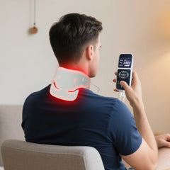 ZJZK Red Light Therapy Devices for the Neck LED Therapy Ease Muscle Tension